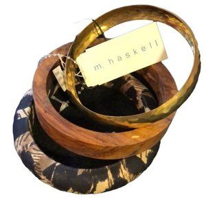 NWT m. haskell Bracelet Set